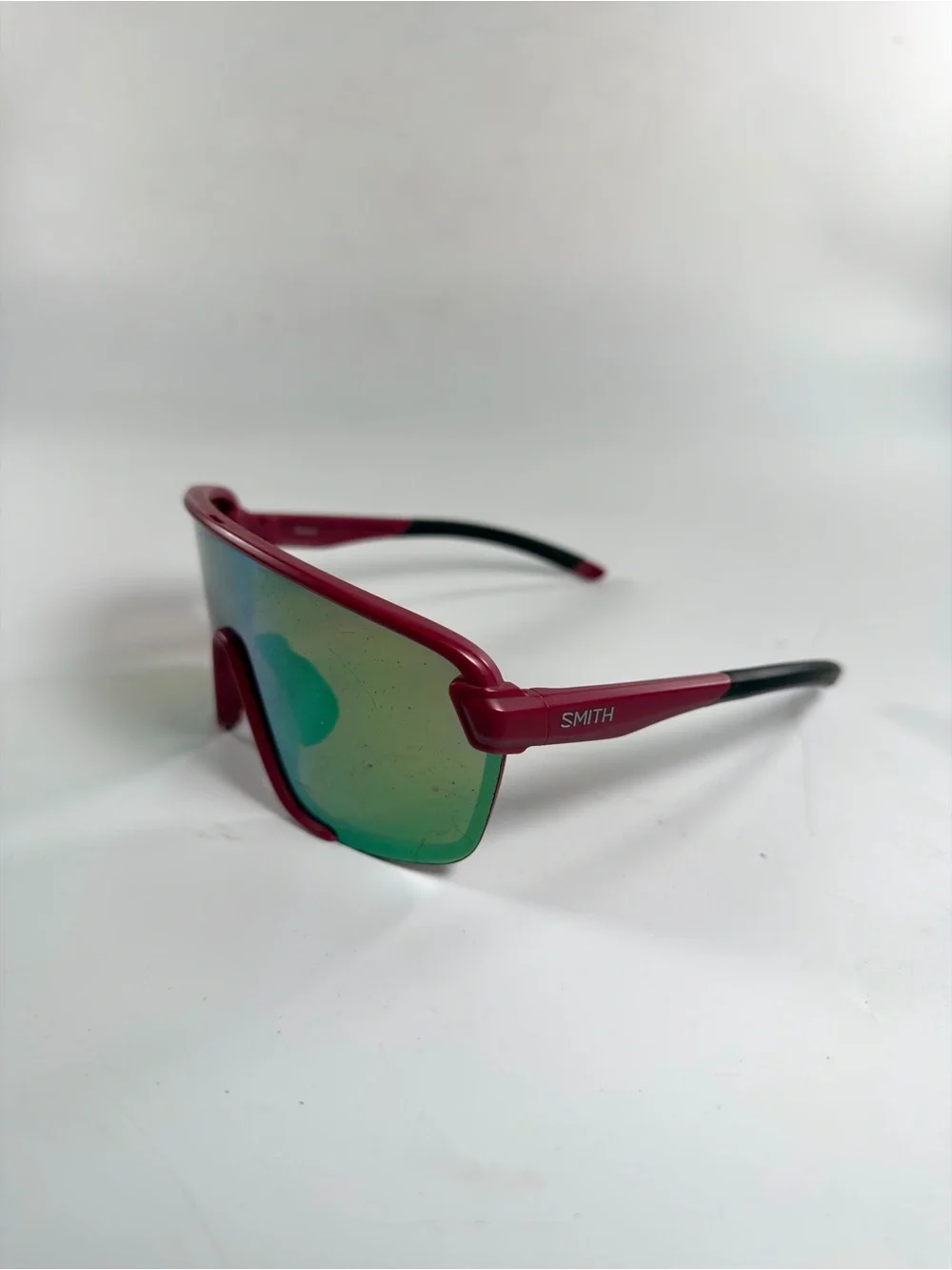 Smith Bobcat ChromaPop Mirror Sunglasses Matte Merlot (Scratched Lenses)